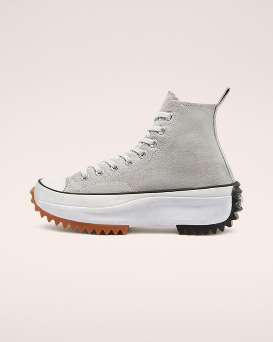 Topanky Na Platforme Converse Run Star Hike Smoked Platene Vysoke Damske Biele | SK KSJCW0